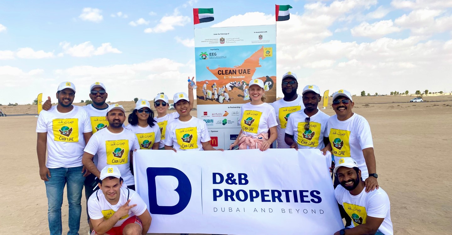  D&B Properties Participates in ‘Clean UAE’ Campaign in Dubai